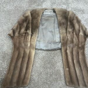 Real Fur Shawl